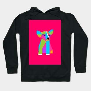 Cute Puppy pink BG Hoodie